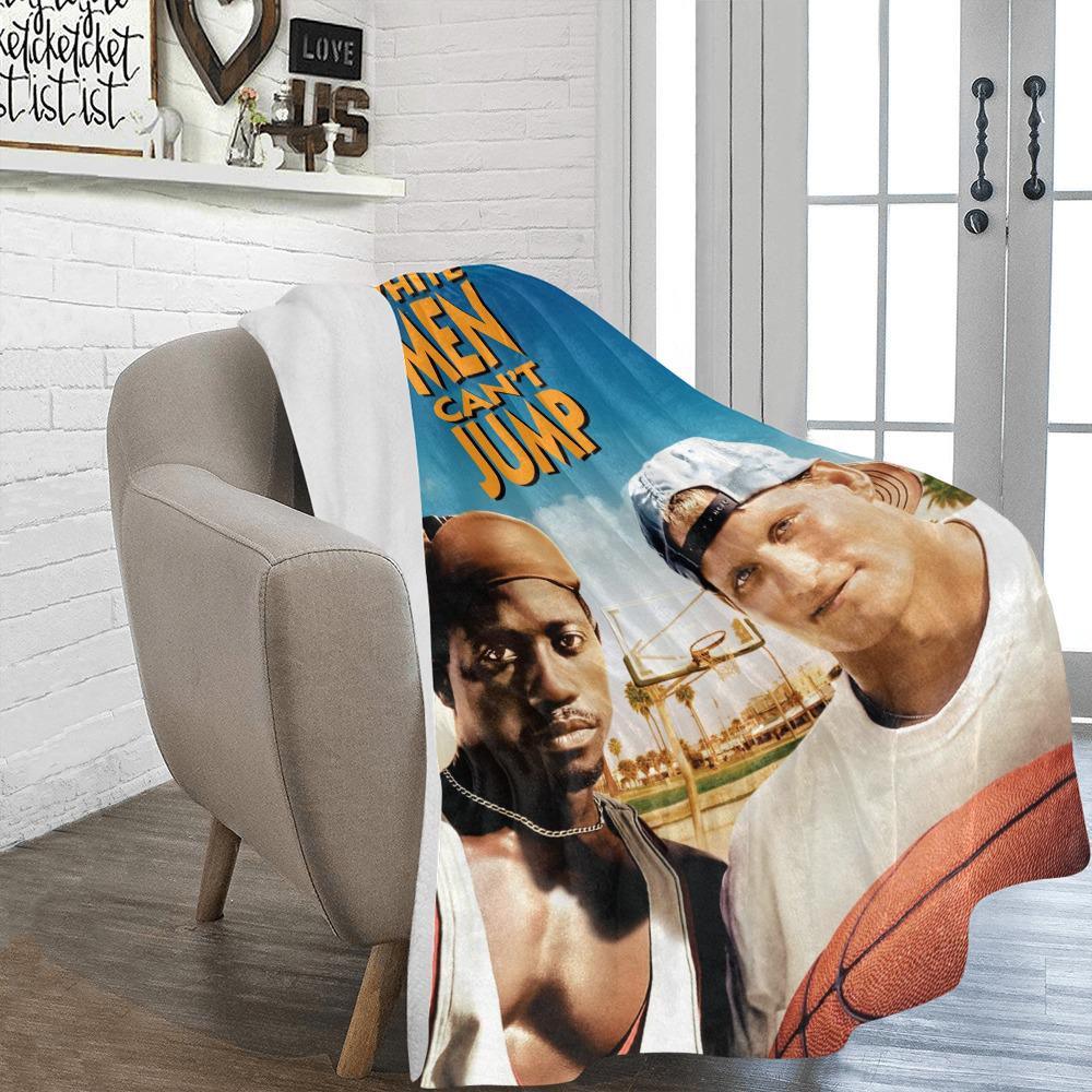 White Men Can't Jump 1992 Film Retro Style Ultra-Soft Micro Fleece Blanket