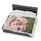 The Sound of Music Blanket: 1965 Movie Poster & Alpine Comfort
