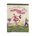 The Sound of Music Blanket: 1965 Movie Poster & Alpine Comfort
