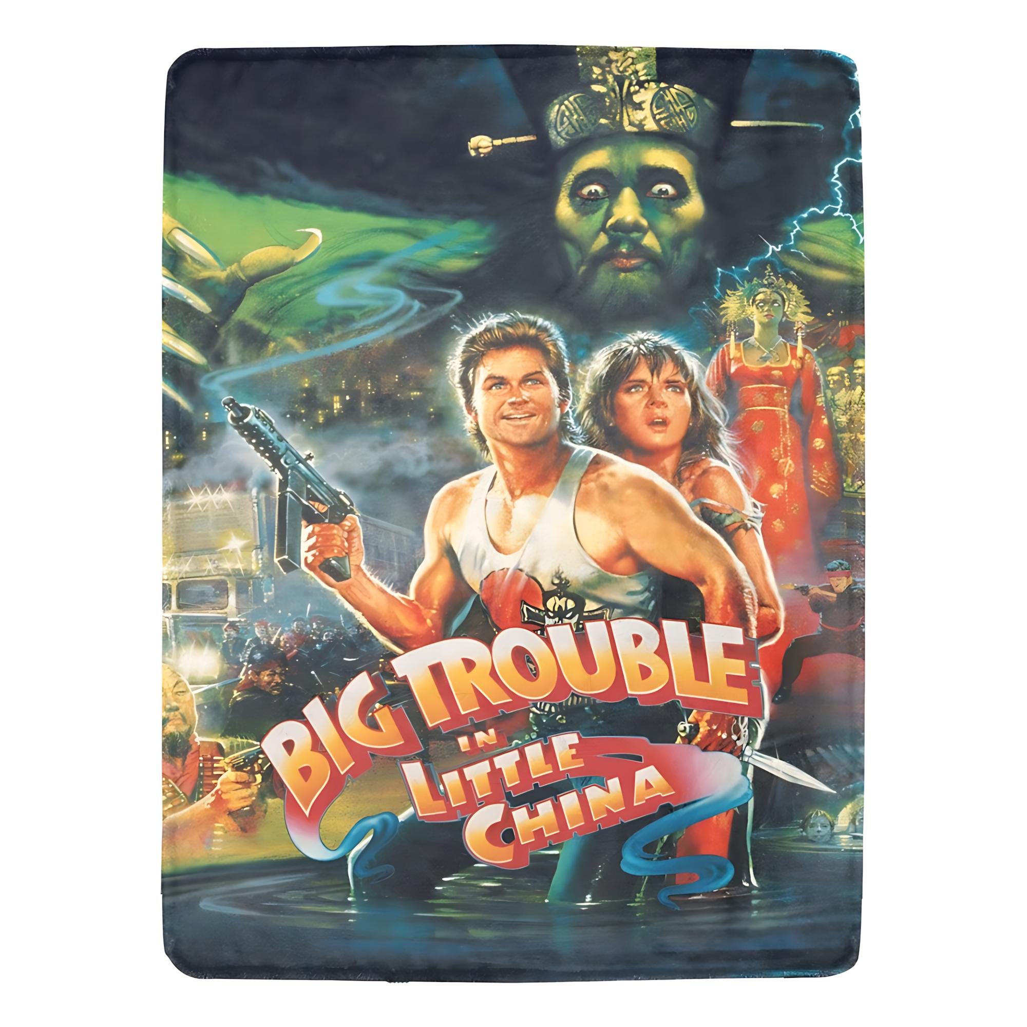 Big Trouble in Little China 1986 Film Vintage Style Ultra-Soft Micro Fleece Blanket