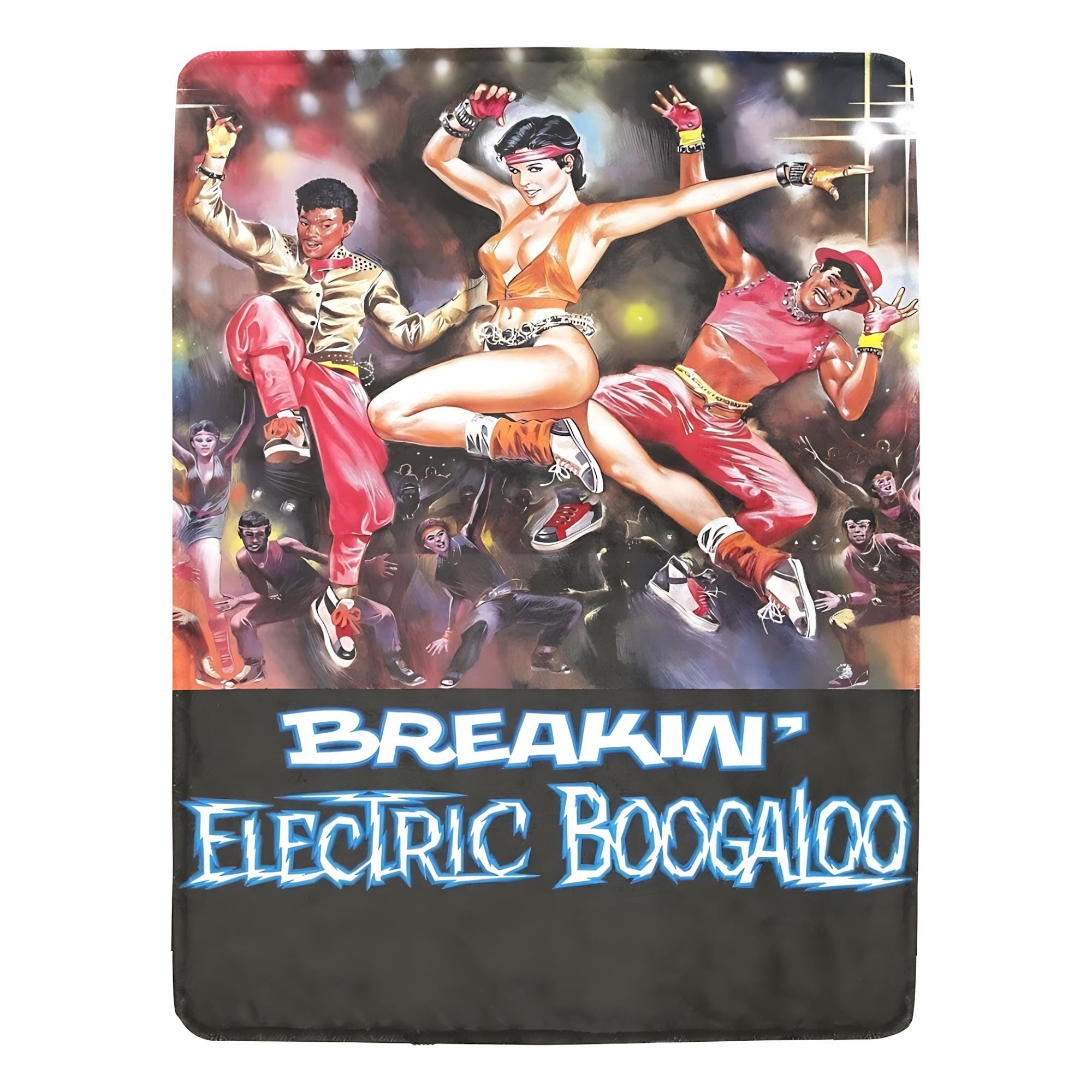 Breakin' 2: Electric Boogaloo Blanket Vintage Style & 80s Street Comfort