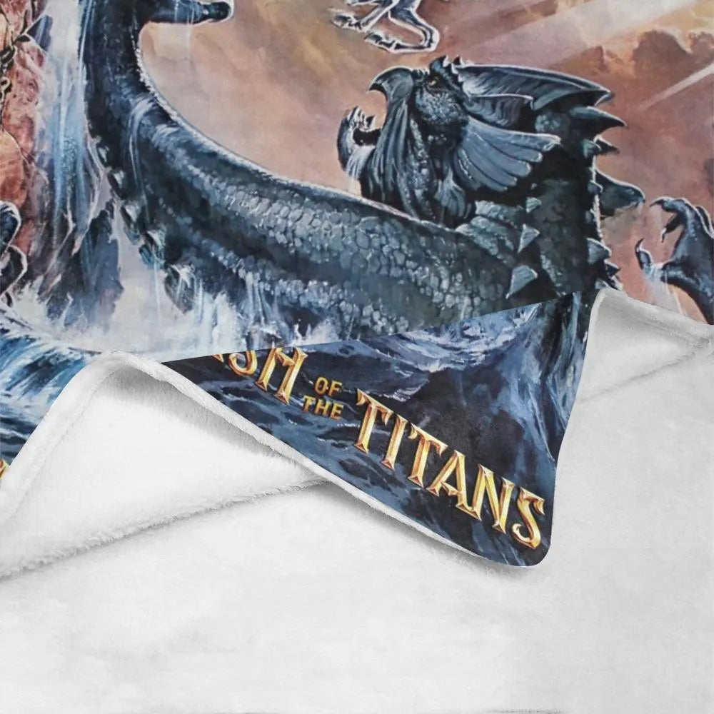Clash of the Titans 1981 Film Blanket Vintage Style & Mythic Comfort