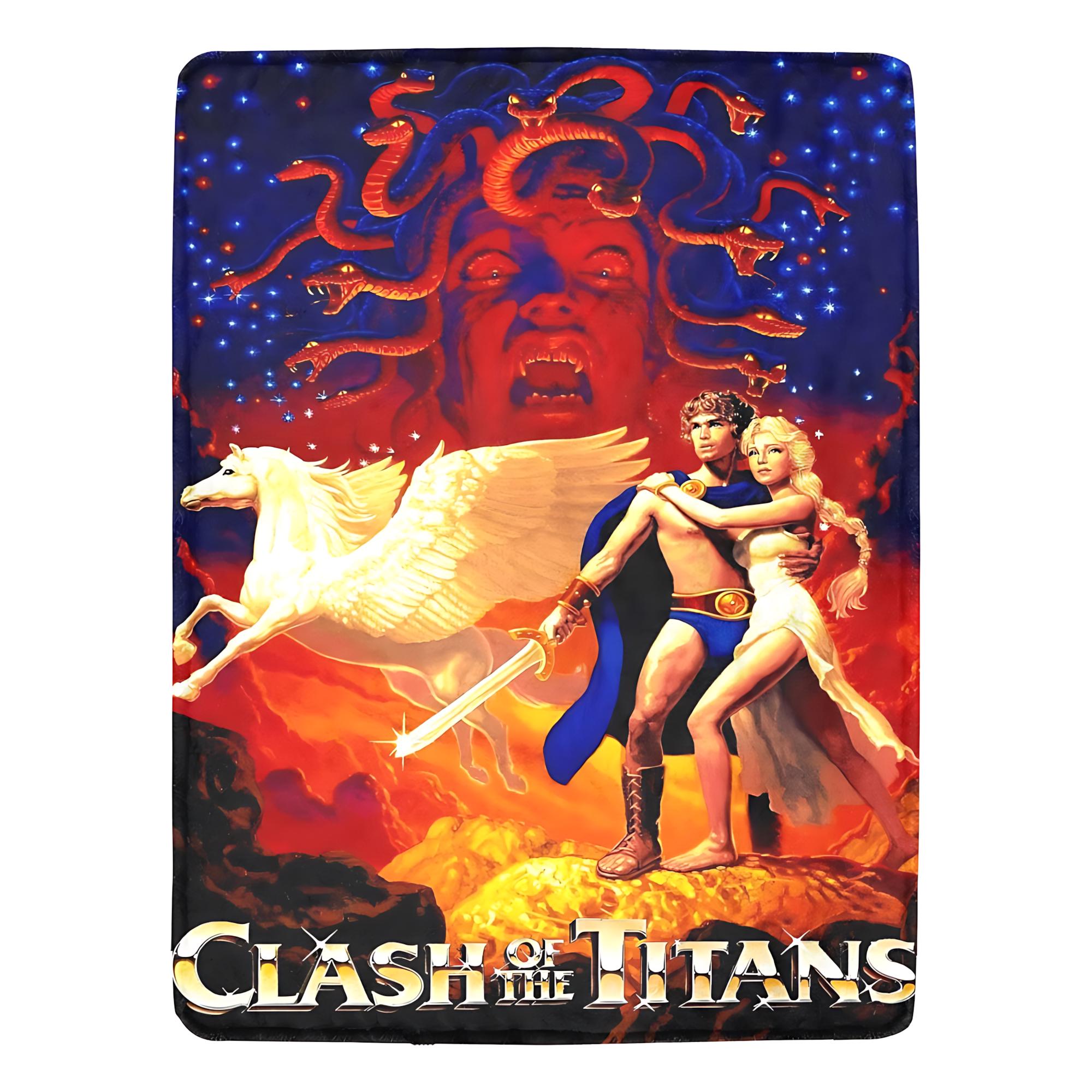 Clash of the Titans Medusa Blanket Vintage Style & Mythic Comfort