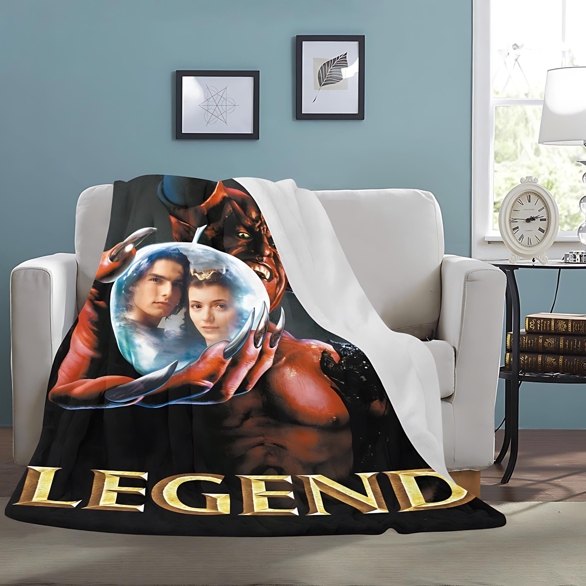 Legend 1985 Film Vintage Style Ultra-Soft Micro Fleece Blanket