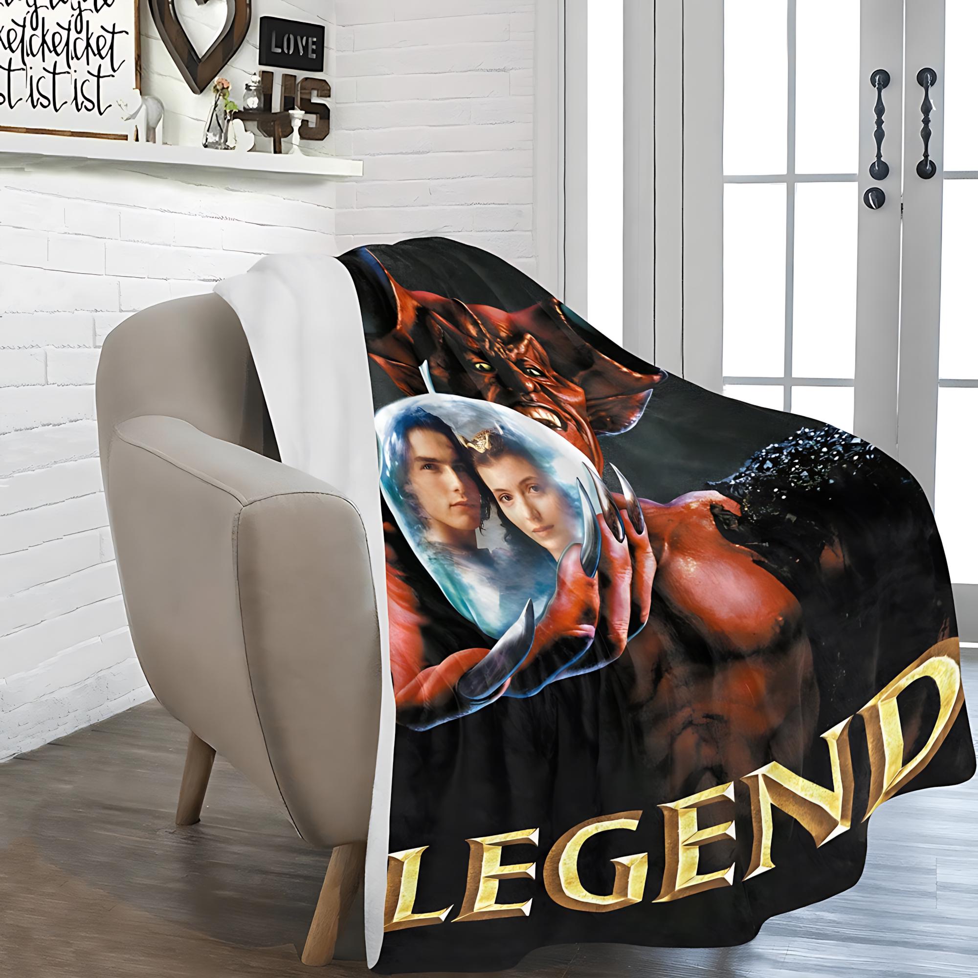 Legend 1985 Film Vintage Style Ultra-Soft Micro Fleece Blanket