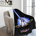 Tron 1982 Film Vintage Style Ultra-Soft Micro Fleece Blanket