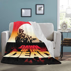 Dawn of the Dead 1978 Film Vintage Style Ultra-Soft Micro Fleece Blanket
