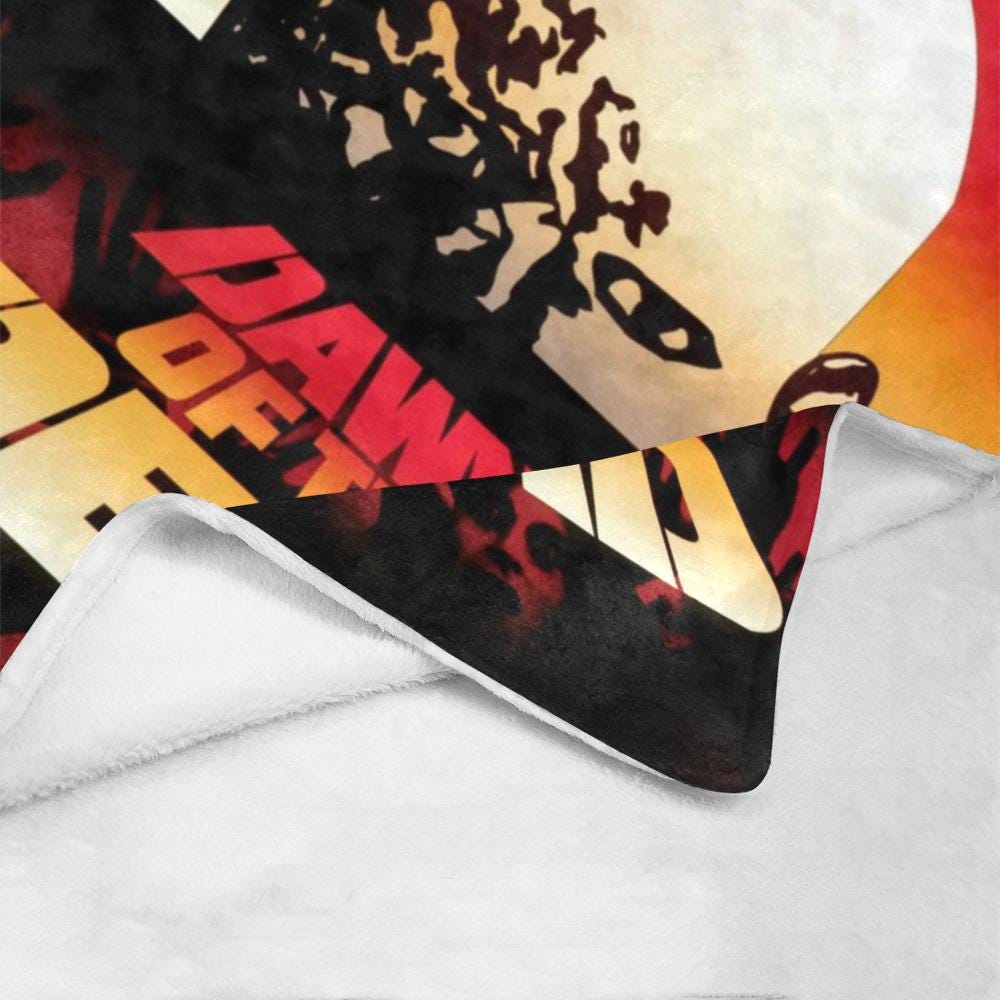 Dawn of the Dead 1978 Film Vintage Style Ultra-Soft Micro Fleece Blanket