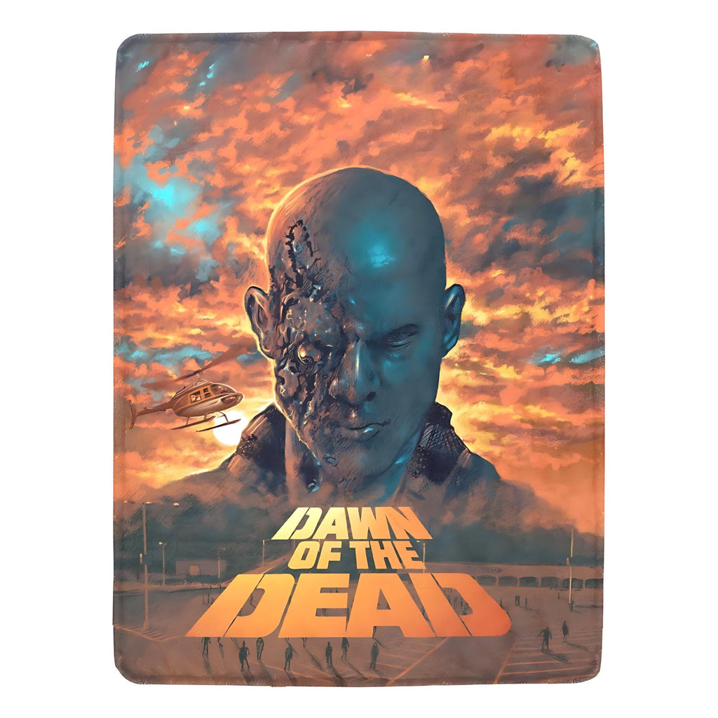 Dawn of the Dead 1978 Film Vintage Style Ultra-Soft Micro Fleece Blanket