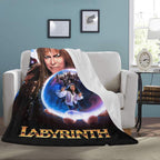 Labyrinth 1986 Film Vintage Style Ultra-Soft Micro Fleece Blanket