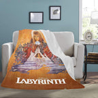 Labyrinth 1986 Film Vintage Style Ultra-Soft Micro Fleece Blanket