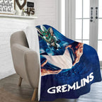Gremlins 1984 Film Vintage Style Ultra-Soft Micro Fleece Blanket