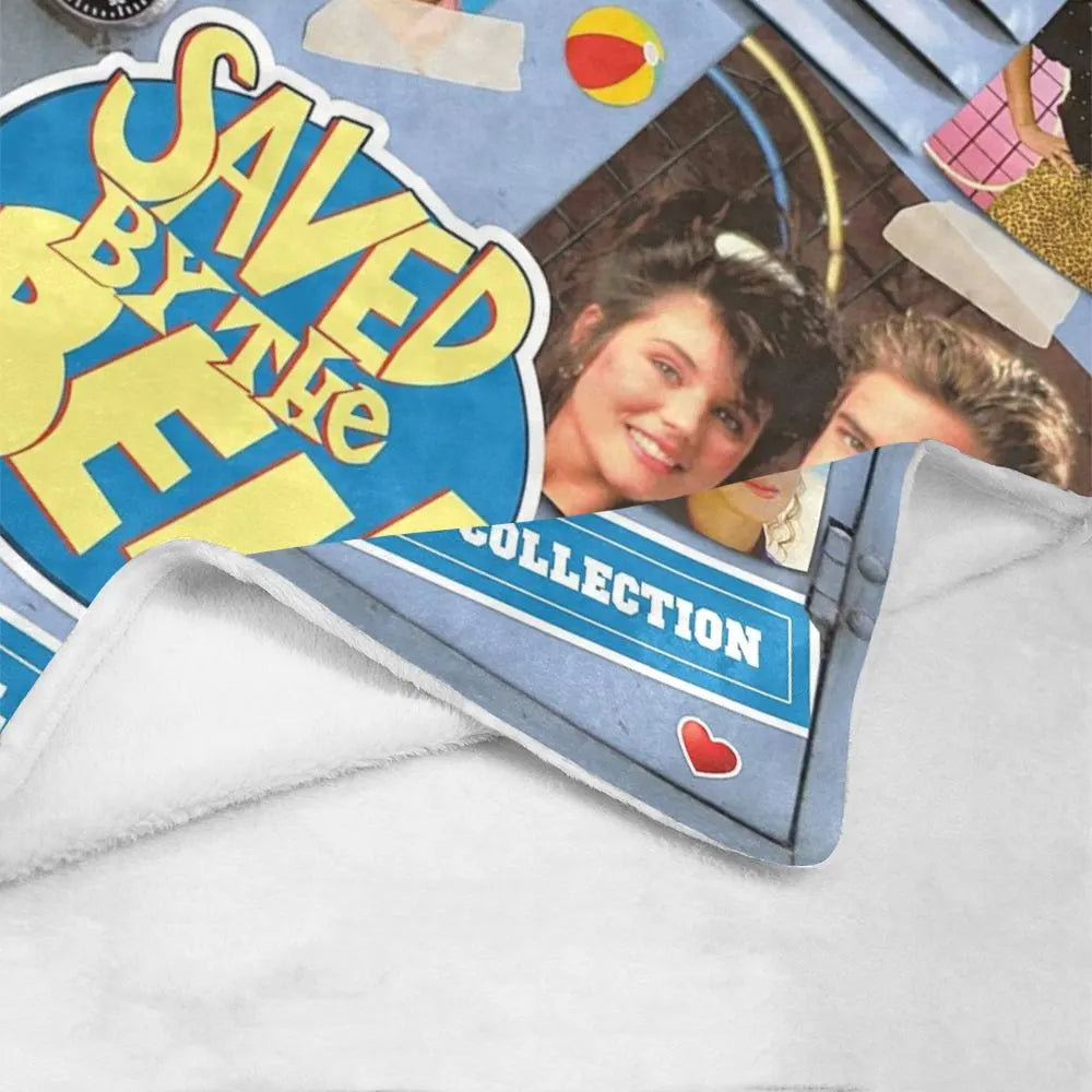 Saved By The Bell Blanket Retro Style & Bayside High Comfort