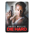 Die Hard 1988 Blanket Vintage Style & Nakatomi Plaza Comfort