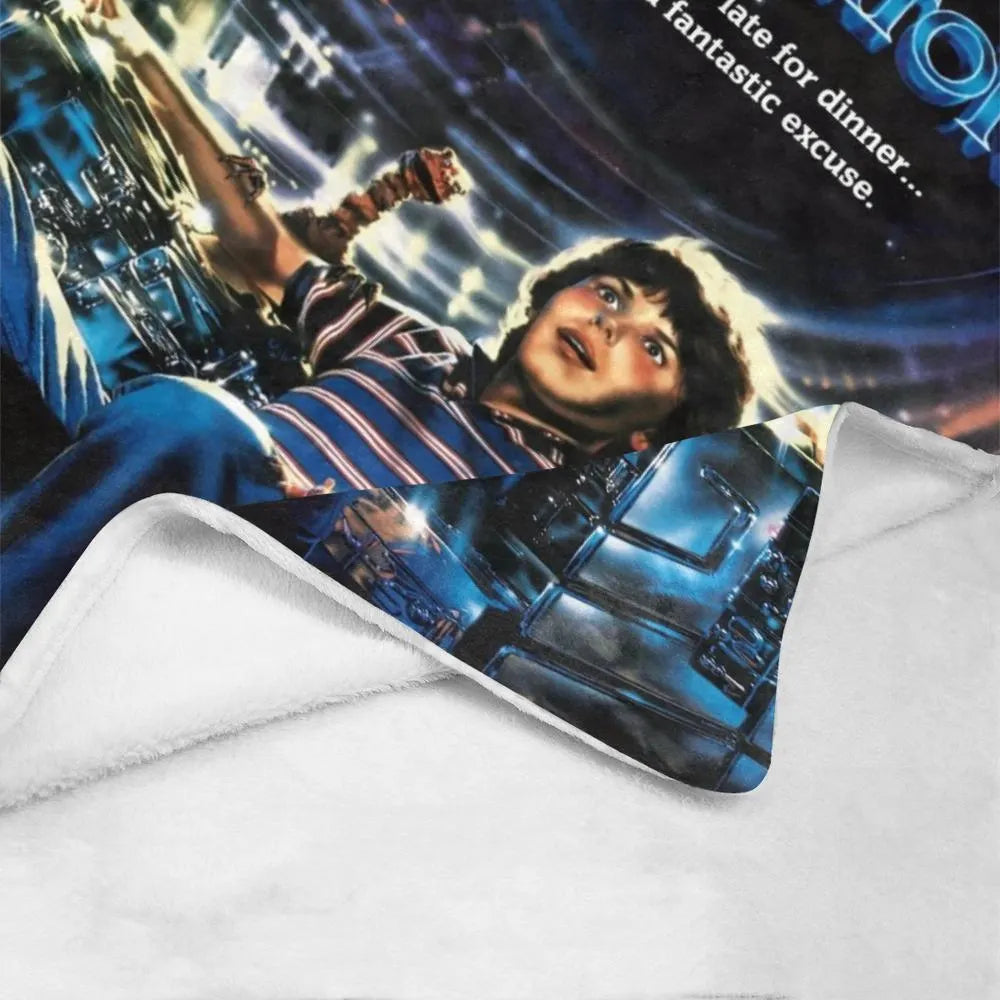 Flight of the Navigator 1986 Blanket Vintage Style & Galactic Traveler Comfort