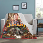 Jumanji 1995 Film Vintage Style Ultra-Soft Micro Fleece Blanket