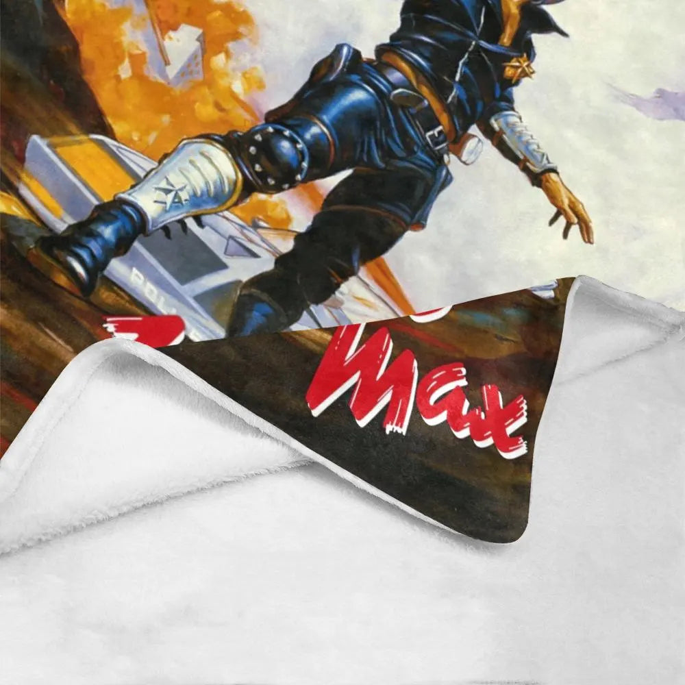 Mad Max 1979 Blanket Vintage Style & Wasteland Warrior Comfort
