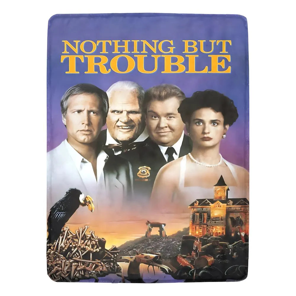 Nothing But Trouble 1991 Blanket Vintage Style & Valkenvania Comfort