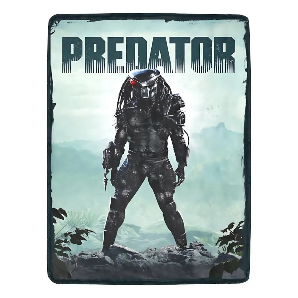 Predator 1987 Film Vintage Style Ultra-Soft Micro Fleece Blanket