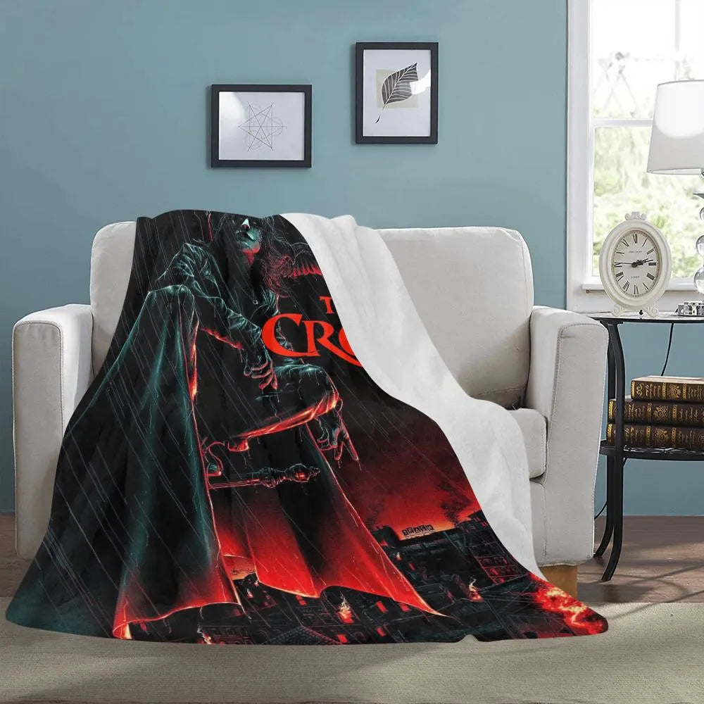 The Crow 1994 Film Vintage Style Ultra-Soft Micro Fleece Blanket