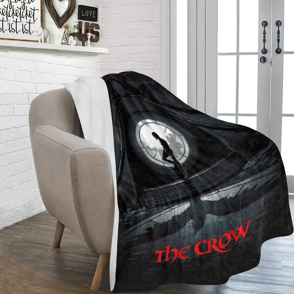 The Crow 1994 Film Vintage Style Ultra-Soft Micro Fleece Blanket