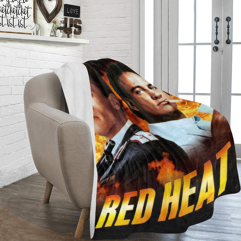 Red Heat 1988 Film Vintage Style Ultra-Soft Micro Fleece Blanket