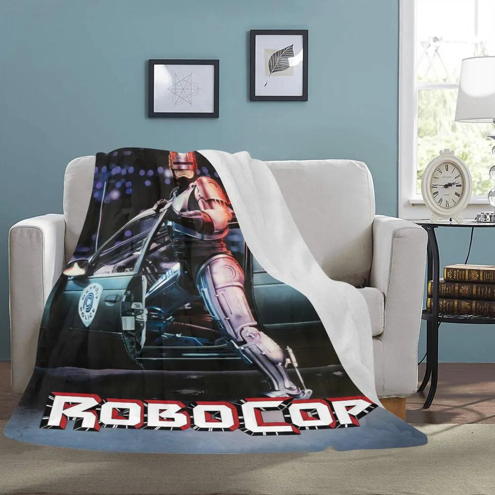 Robocop 1987 Film Vintage Style Ultra-Soft Micro Fleece Blanket