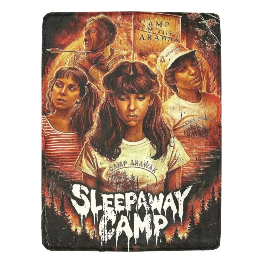 Sleepaway Camp 1983 Film Vintage Style Ultra-Soft Micro Fleece Blanket