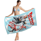 Pee-wee’s Big Adventure The "I’m a Rebel" Premium Beach Towel