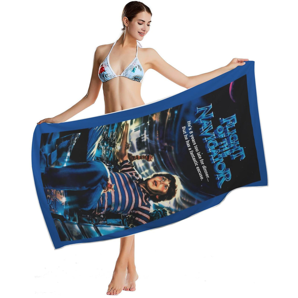 Flight of the Navigator The "Fantastic Excuse" Premium Beach Towel