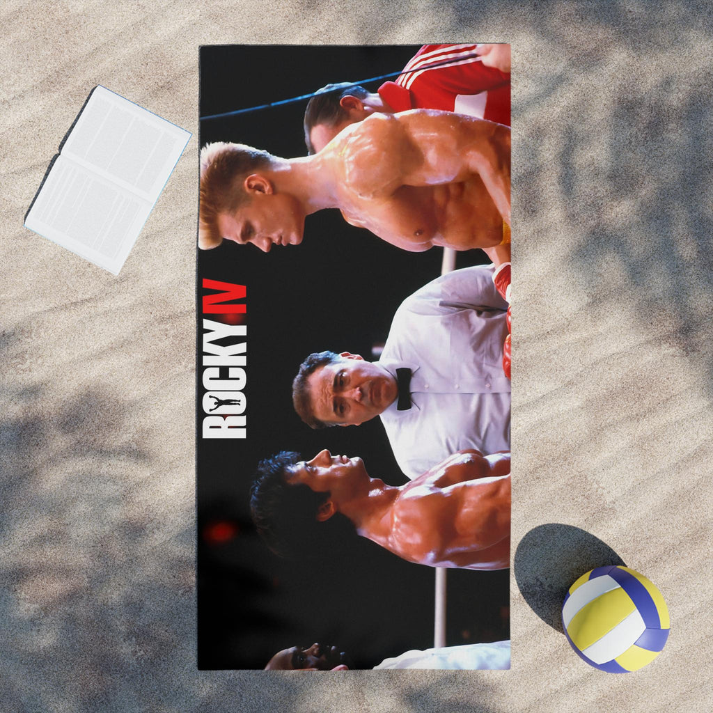 Rocky IV 1985 Beach Towel