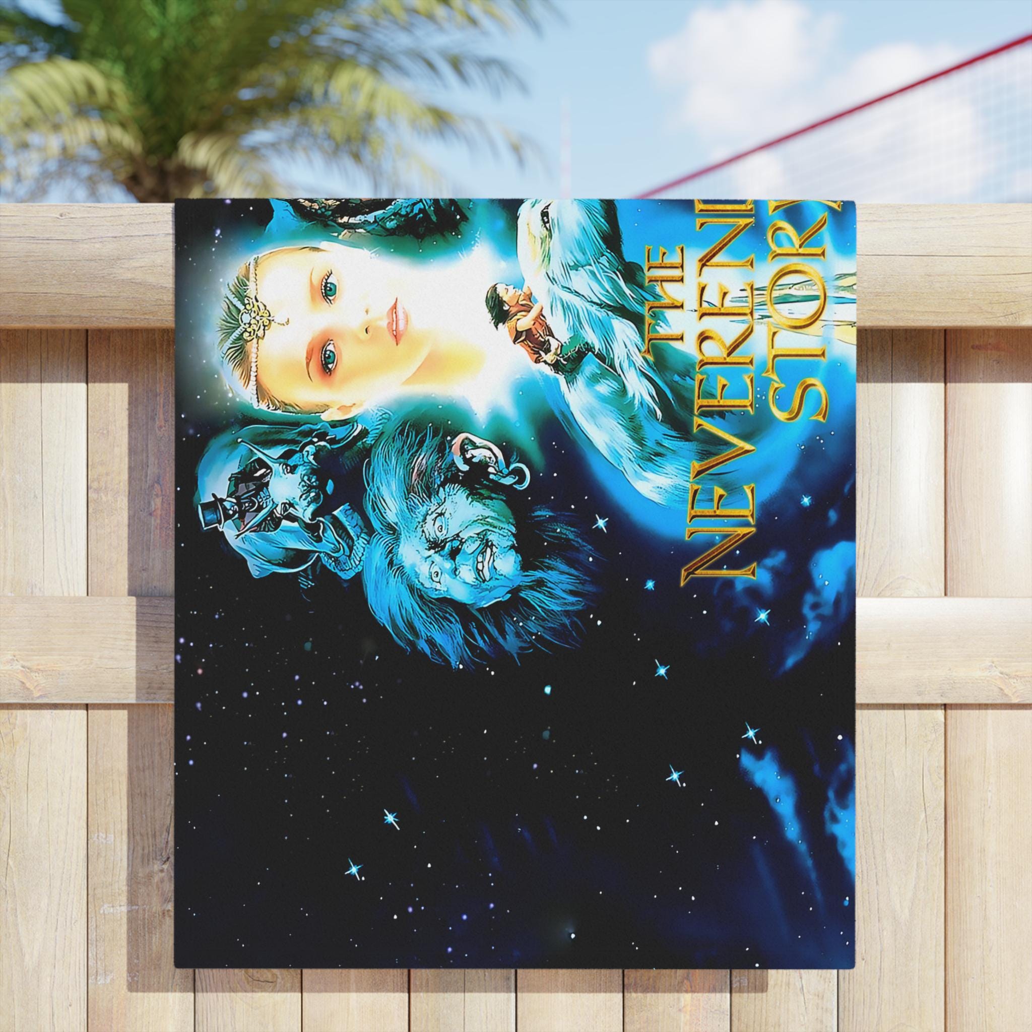 The Neverending Story The "Beyond the Reach of the Nothing" Beach Towel