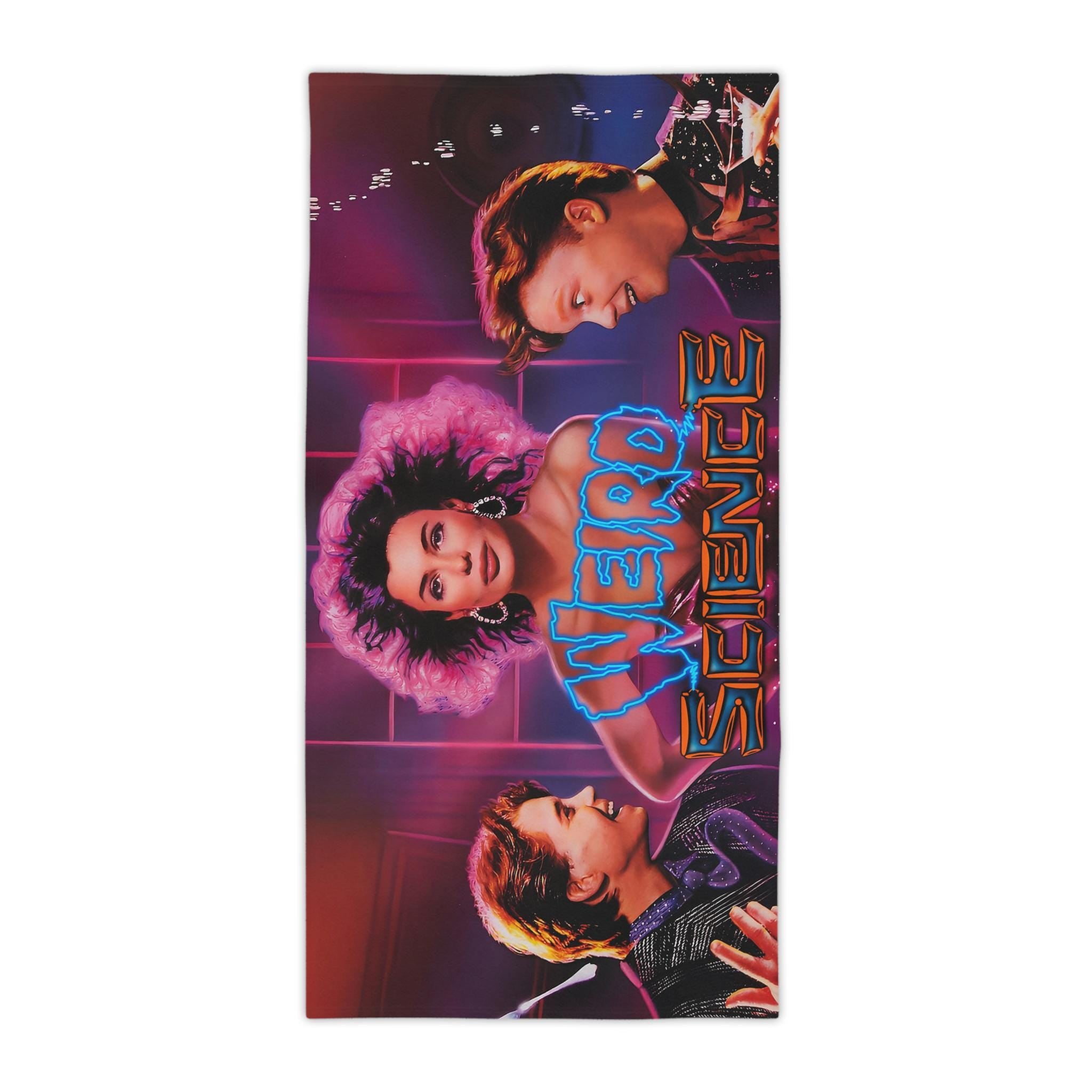 Weird Science The "She’s Alive!" Premium Beach Towel