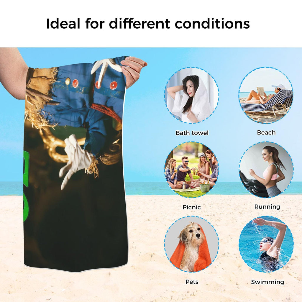 Return to Oz 1985 Movie Beach Towel