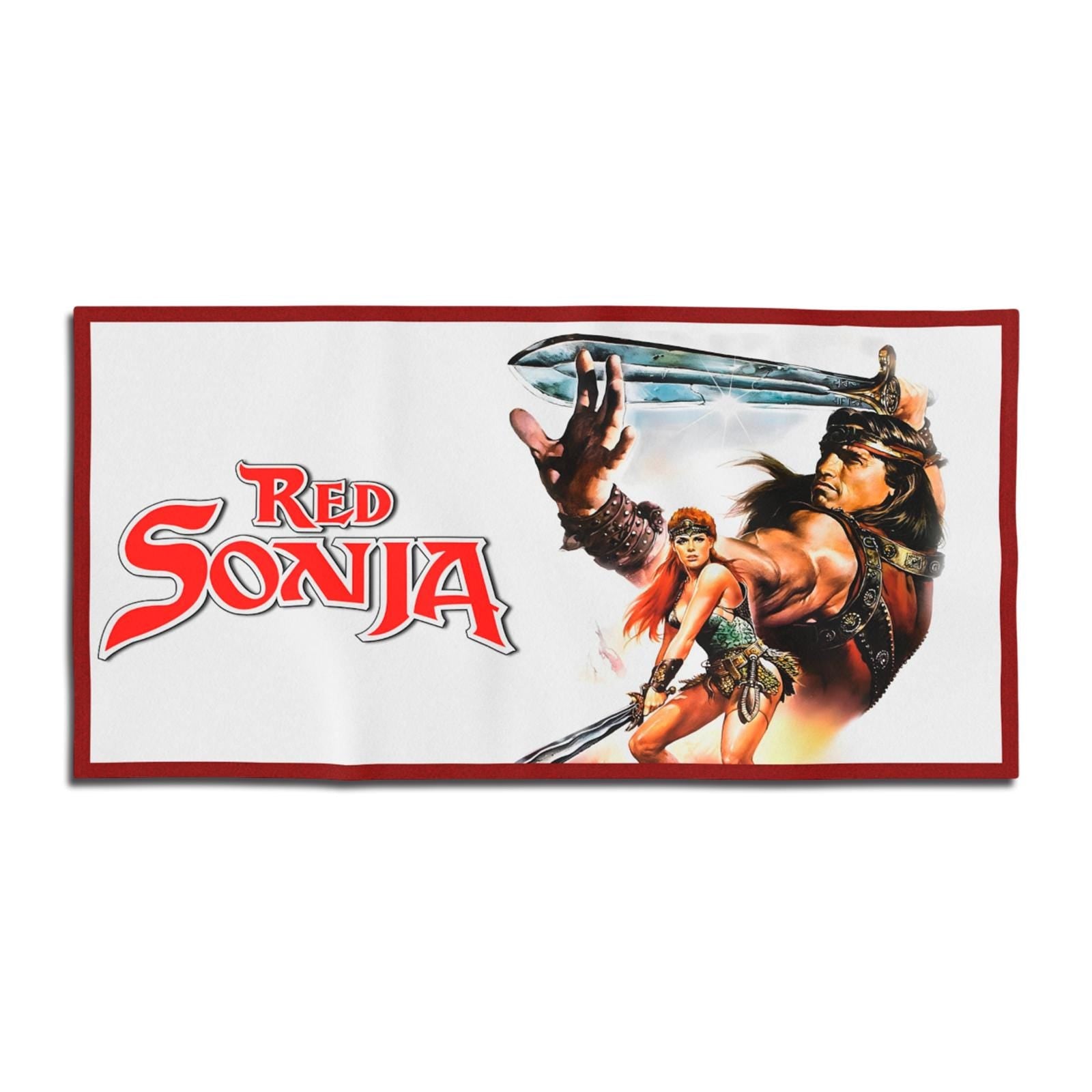Red Sonja The "Queen of the Iron Age" Premium Beach Towel