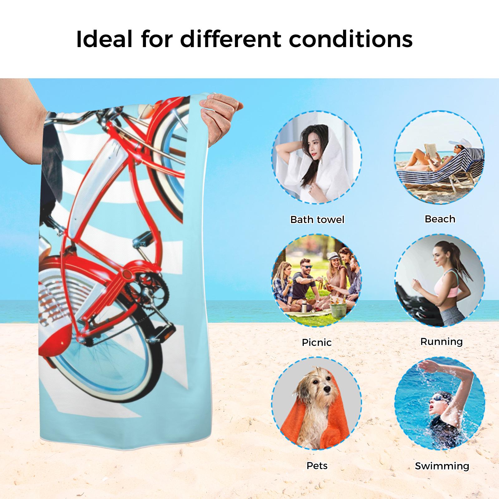 Pee-wee’s Big Adventure The "I’m a Rebel" Premium Beach Towel