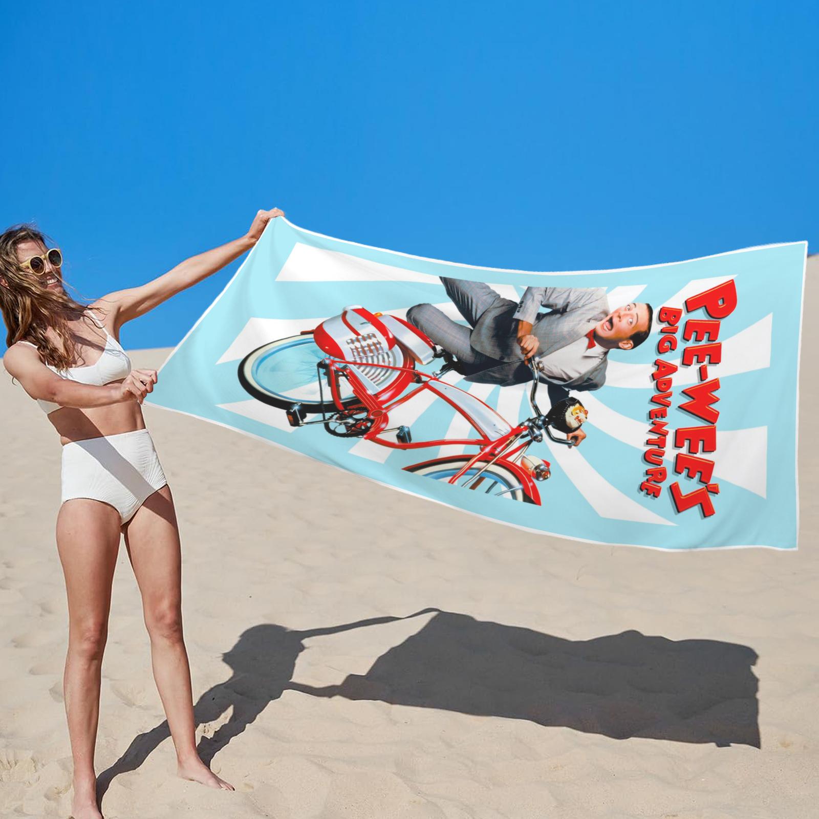 Pee-wee’s Big Adventure The "I’m a Rebel" Premium Beach Towel