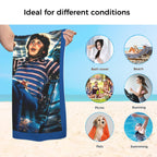 Flight of the Navigator The "Fantastic Excuse" Premium Beach Towel