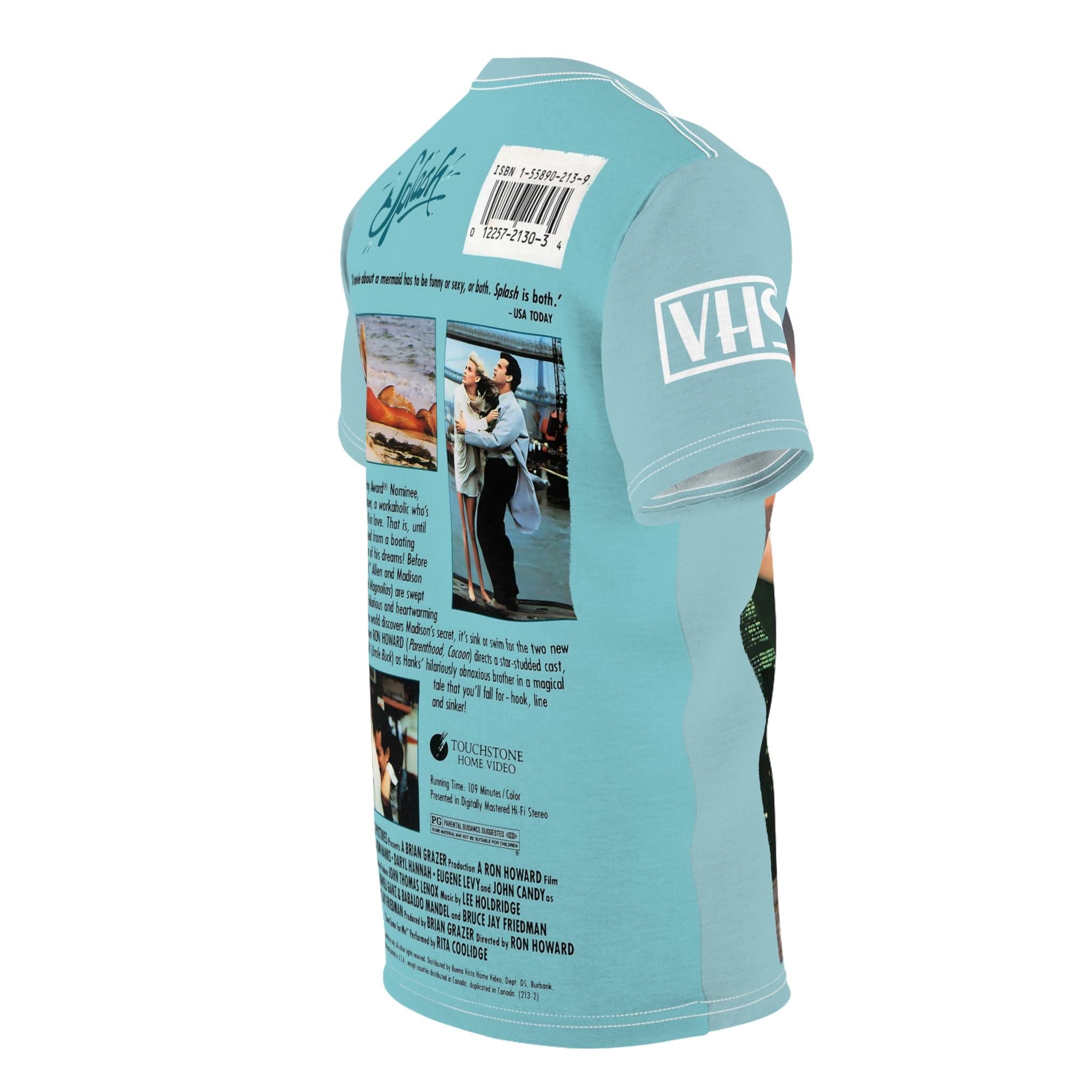 Splash 1984 Movie T-Shirt - Tom Hanks & Daryl Hannah Vintage Style Tee