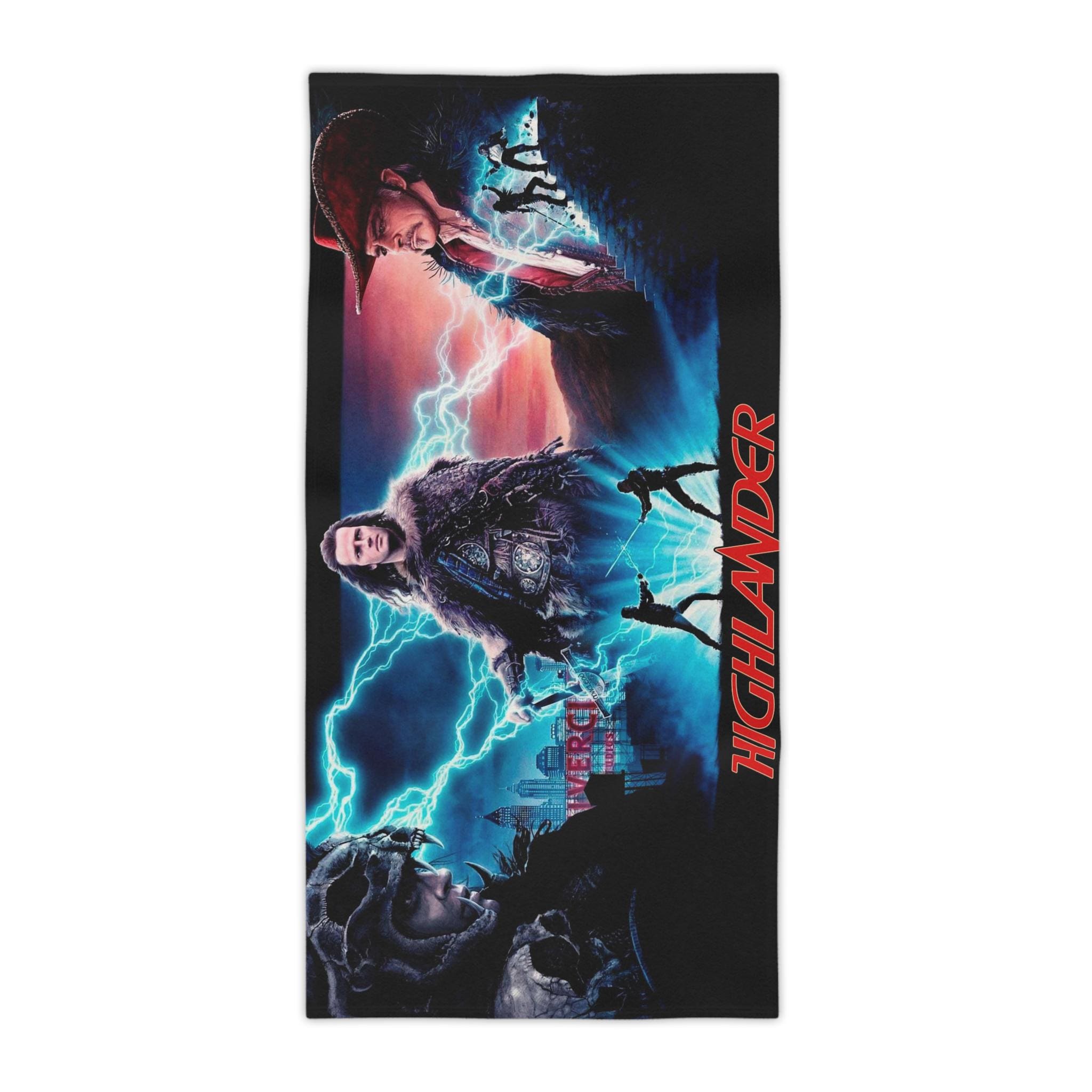Highlander Film 1986 Premium Beach Towel
