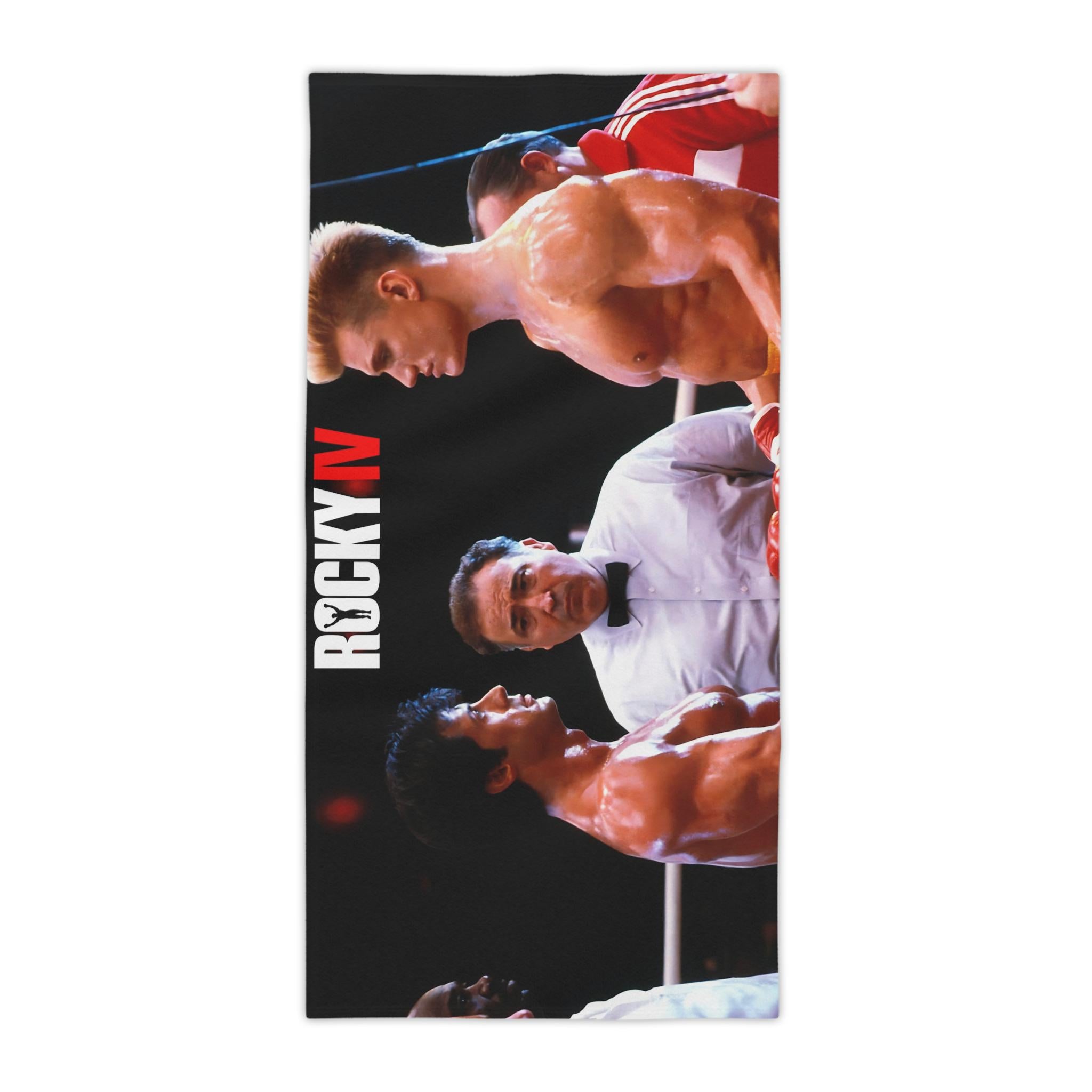 Rocky IV 1985 Beach Towel