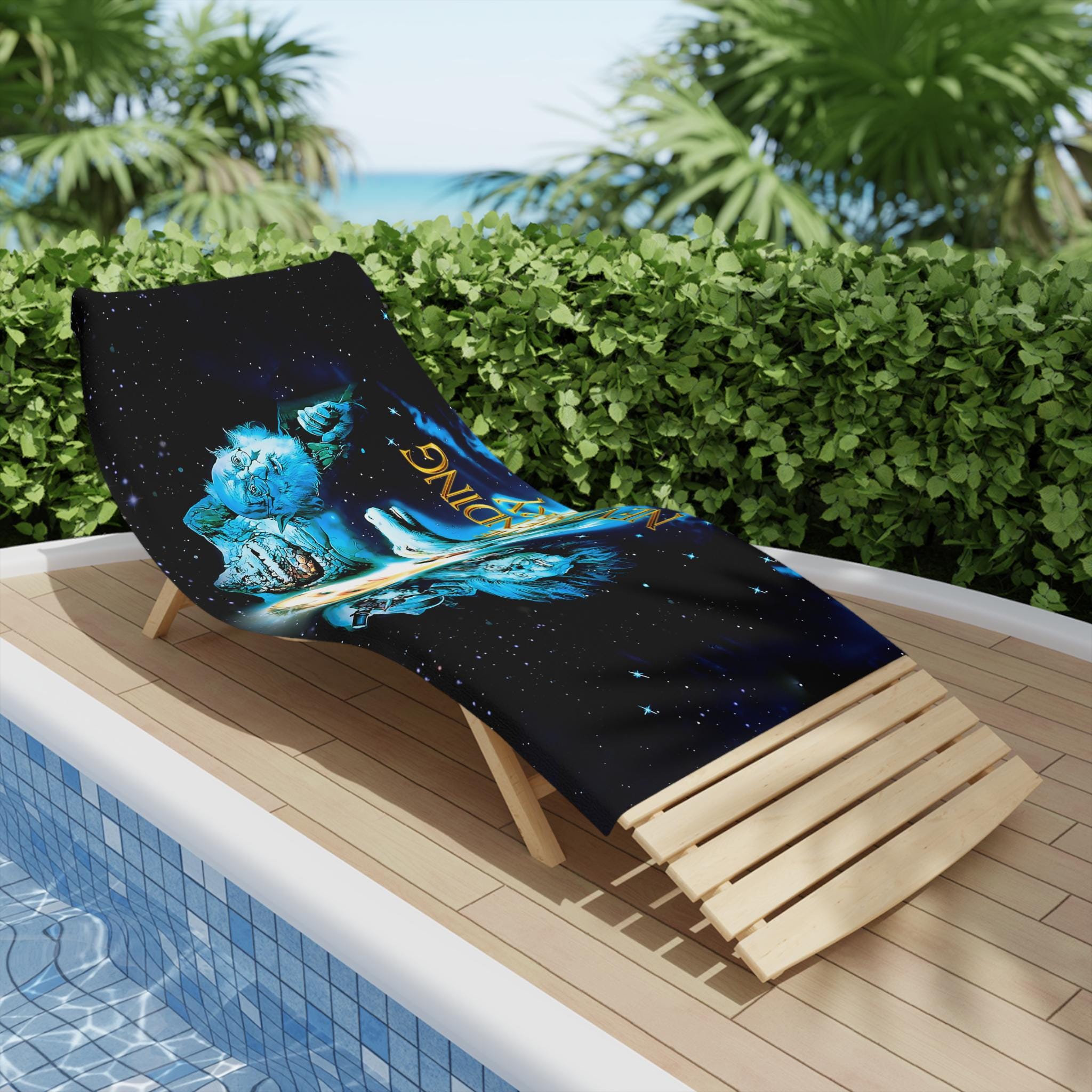 The Neverending Story The "Beyond the Reach of the Nothing" Beach Towel