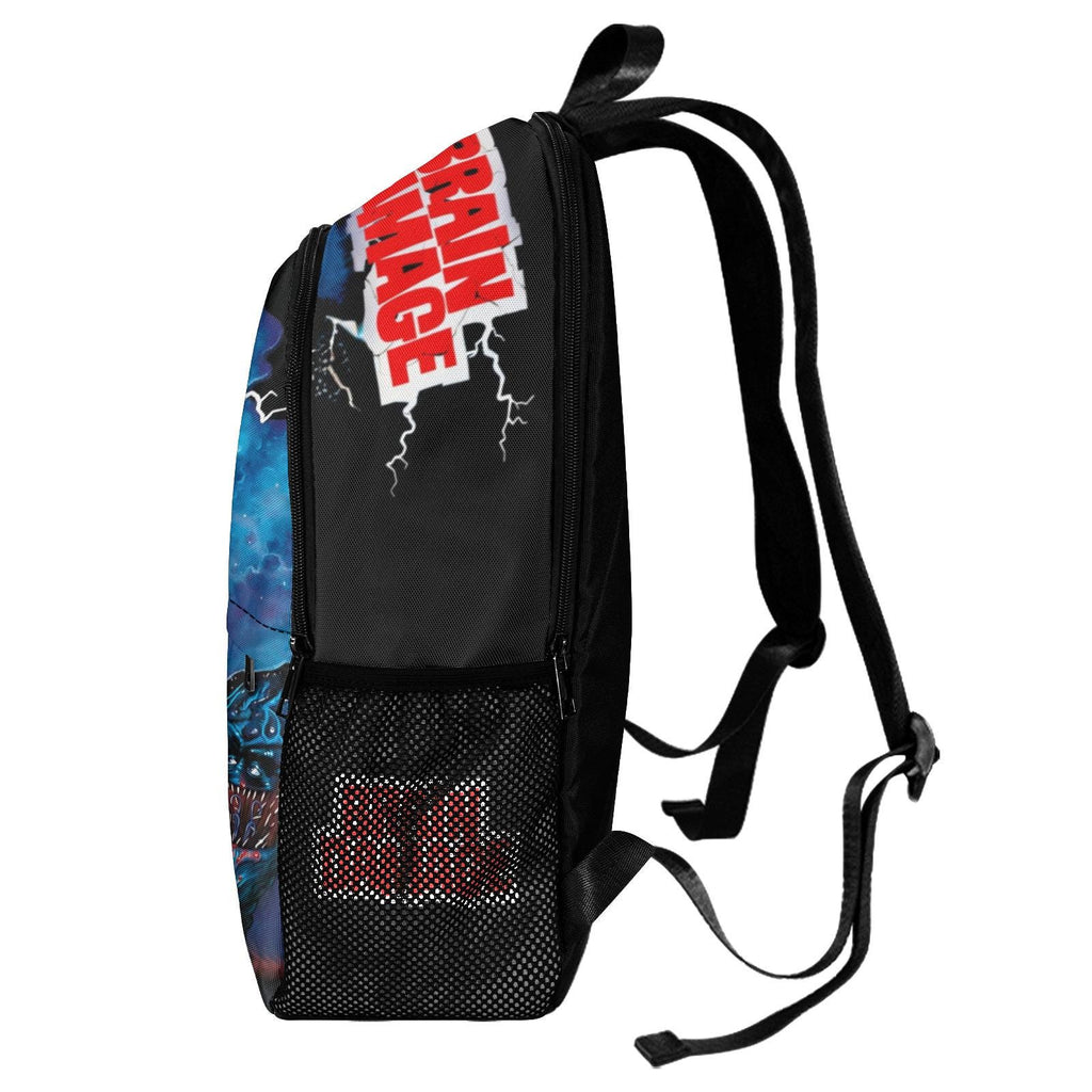 Brain Damage 1988 Movie Art Backpack Elmer Retro Style Bag