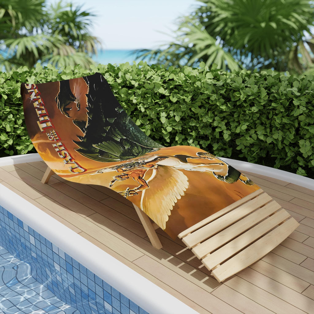 Clash of the Titans The "Release the Kraken" Premium Beach Towel