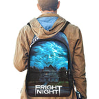 Fright Night 1985 Movie Art Backpack Vampire Menace Vintage Style Bag