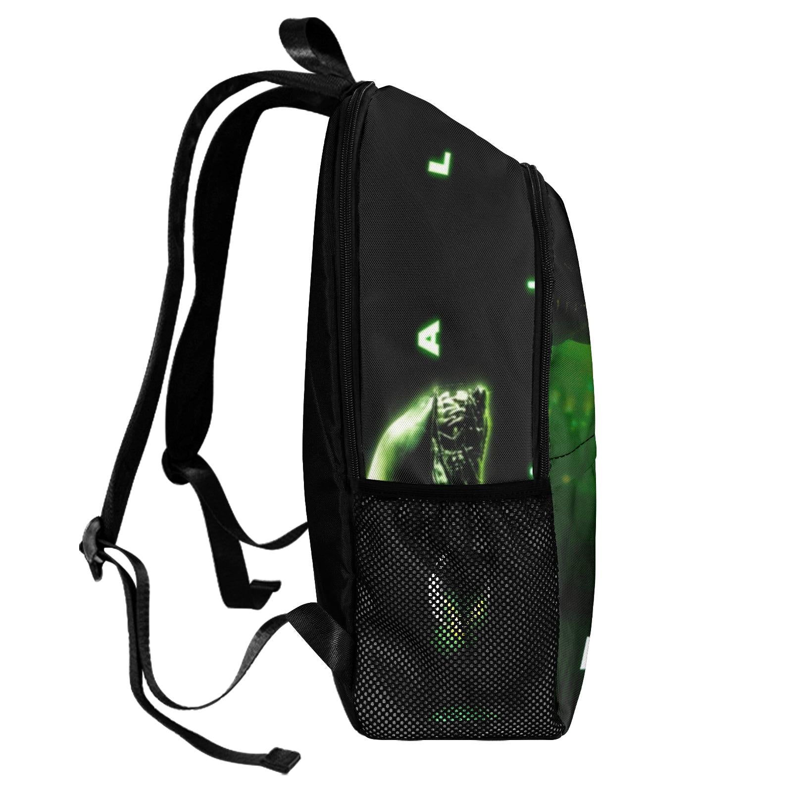 Alien 1979 Movie Art Backpack Xenomorph Retro Style Bag