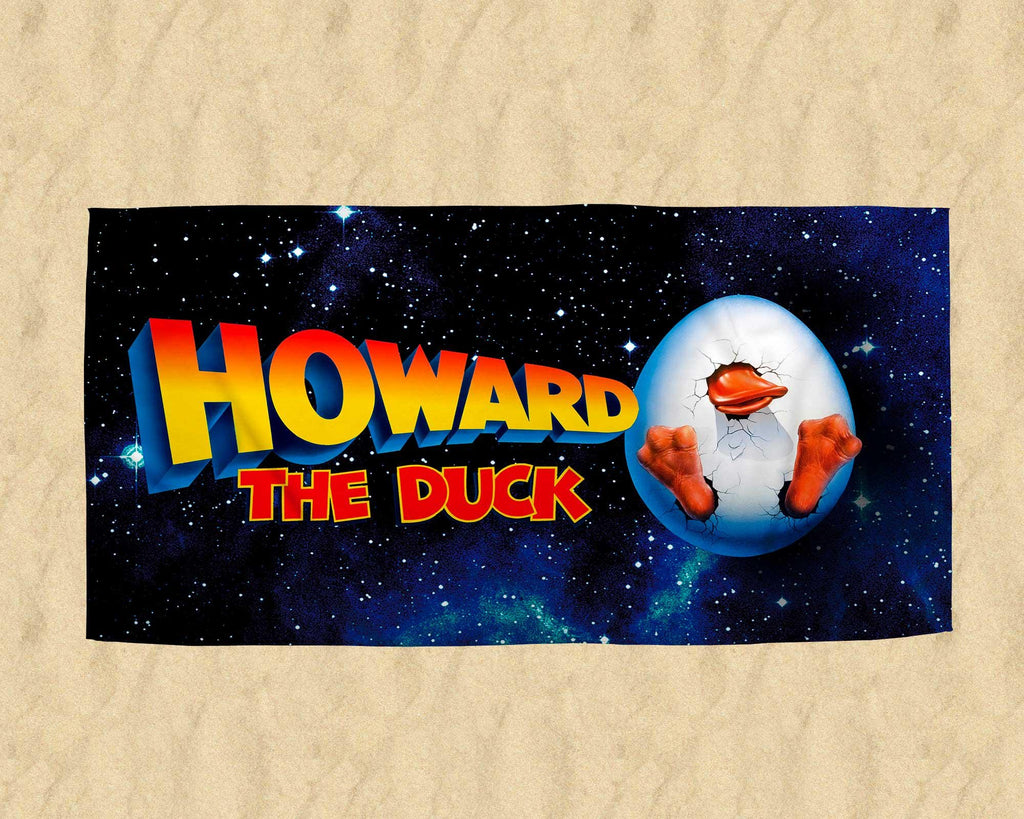 Howard the Duck The "Trapped in a World He Never Made" Premium Beach Towel