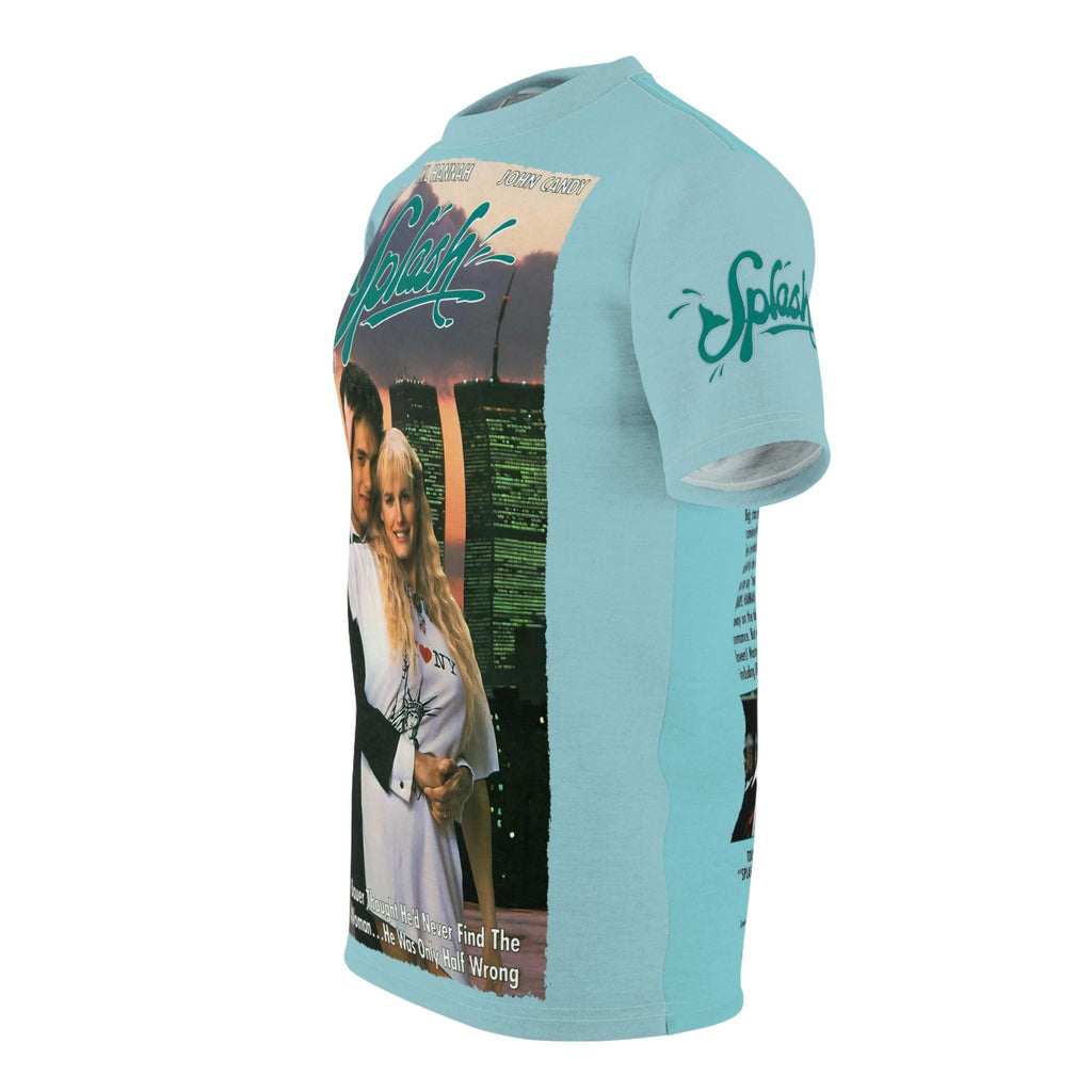 Splash 1984 Movie T-Shirt - Tom Hanks & Daryl Hannah Vintage Style Tee