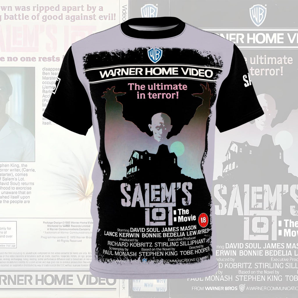 Salem's Lot 1979 Movie T-Shirt Stephen King Vintage VHS Style Tee