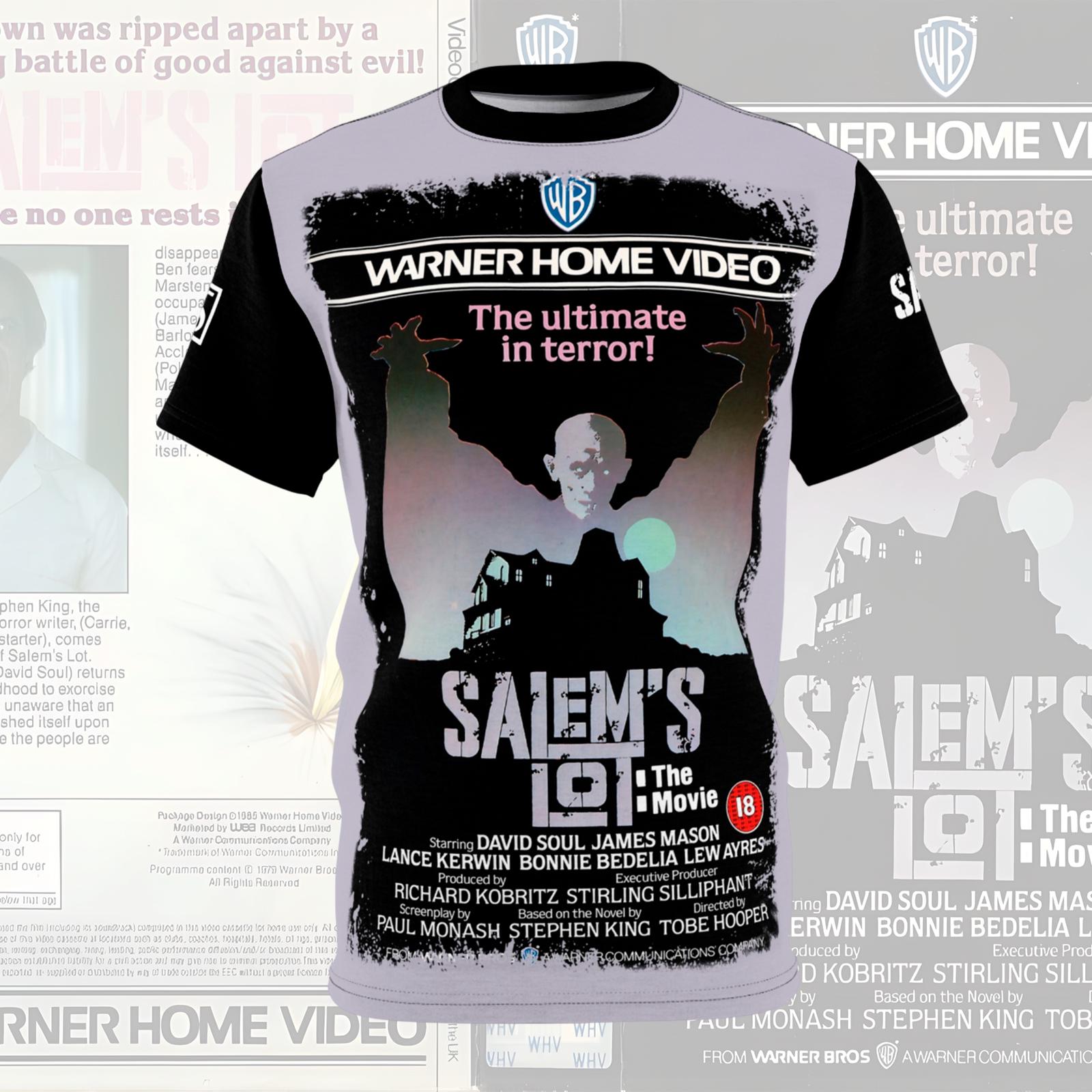 Salem's Lot 1979 Movie T-Shirt Stephen King Vintage VHS Style Tee